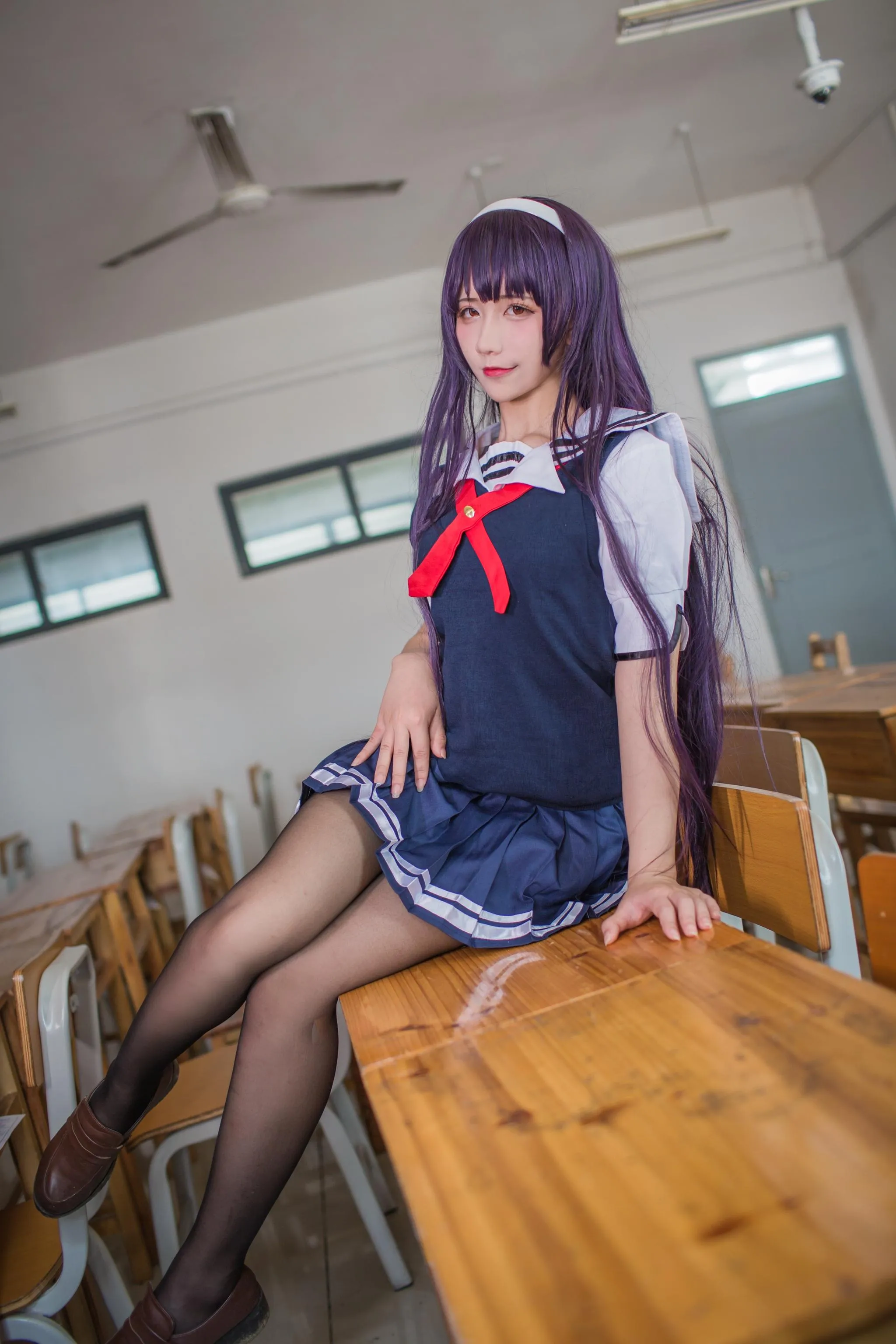 NO.44 九曲Jean-霞之丘诗羽夏季校服 [40P]插图1